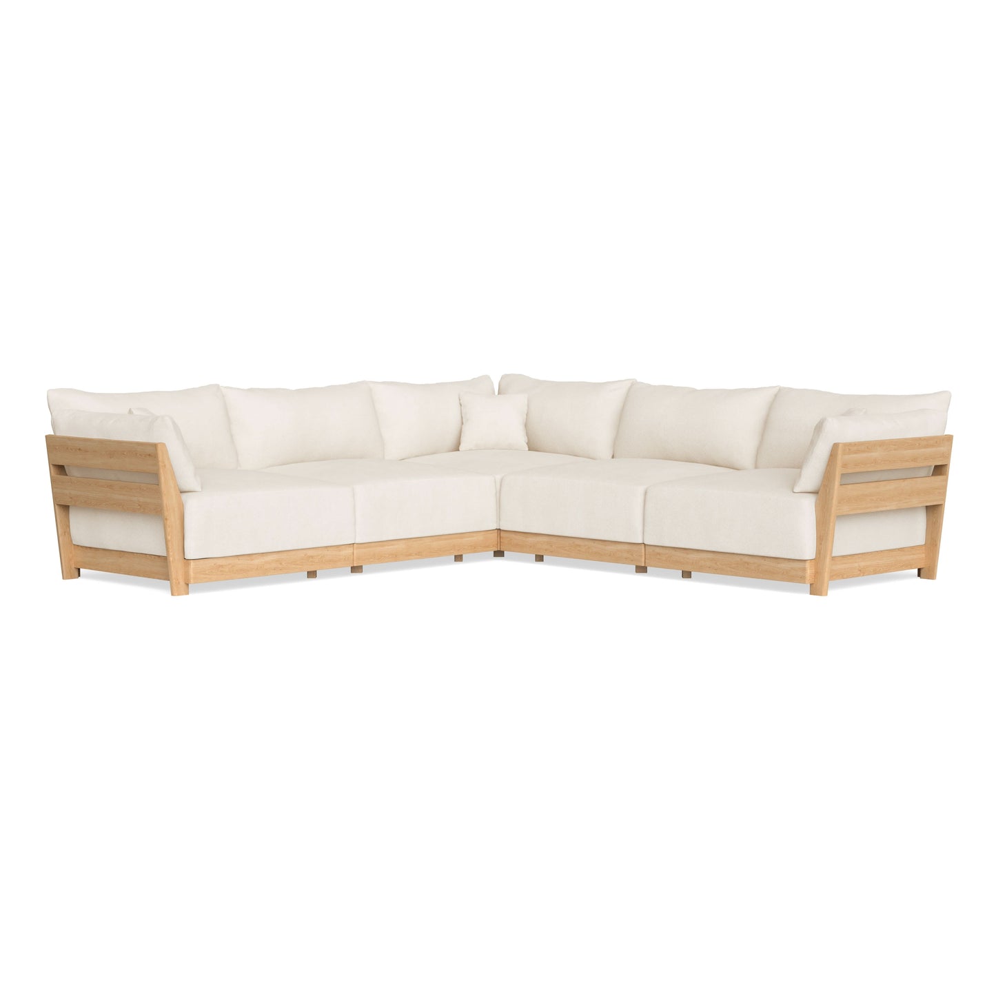 Slipcover Only - Modular Bondi 5-Seater Corner Sectional in Powder