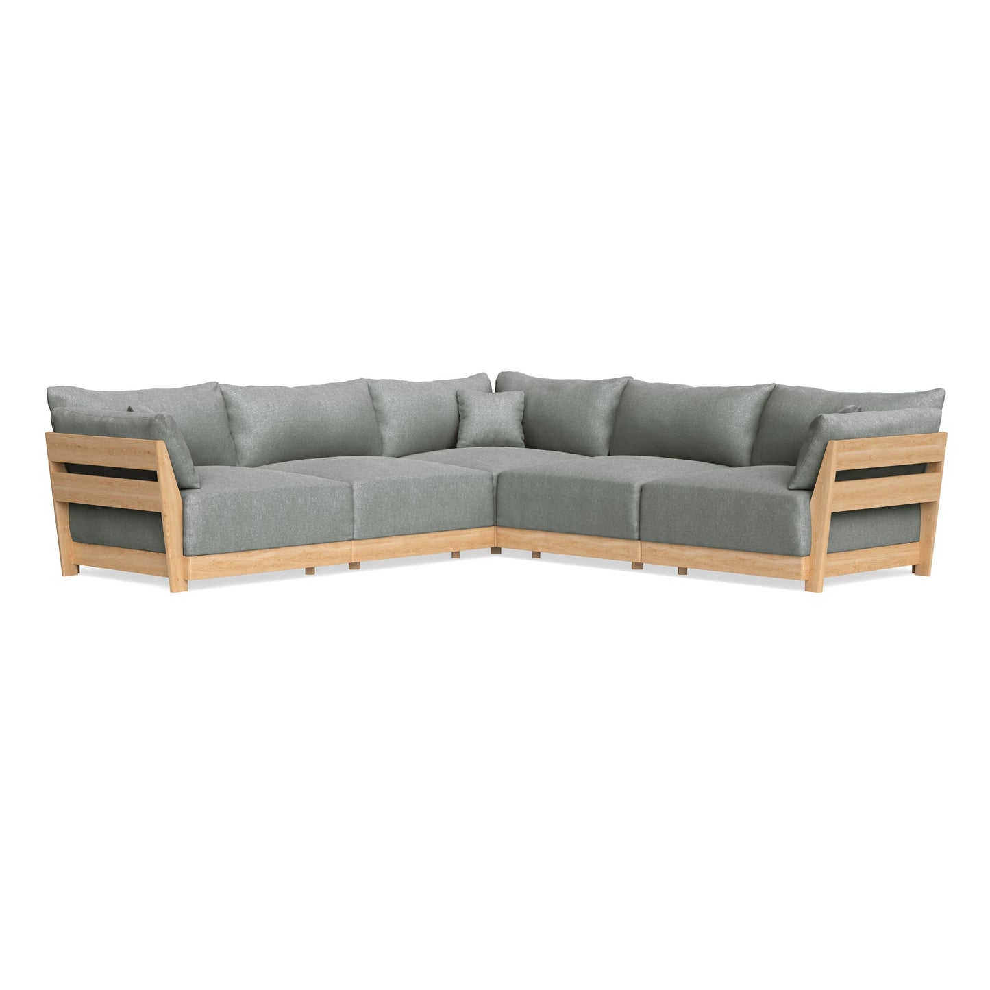 Slipcover Only - Modular Bondi 5-Seater Corner Sectional in Storm Gray