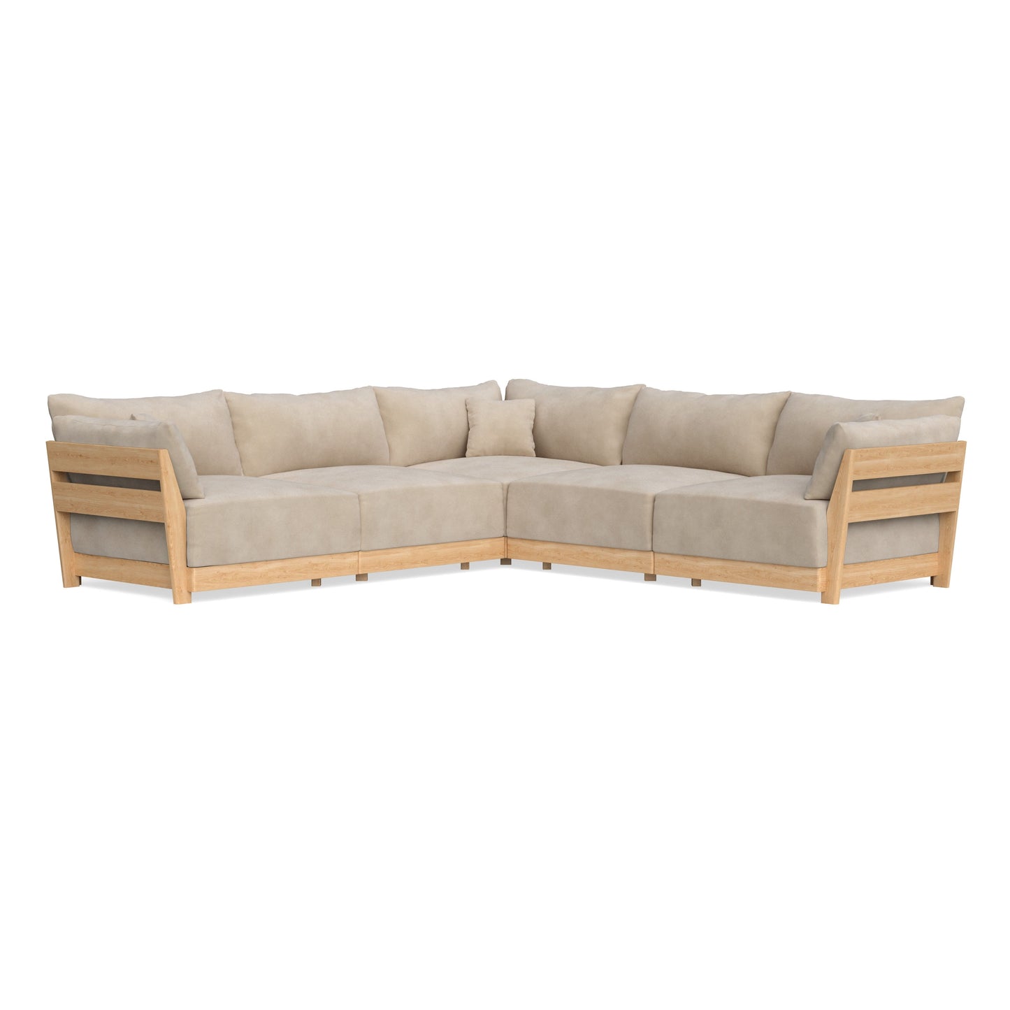 Slipcover Only - Modular Bondi 5-Seater Corner Sectional in Oyster