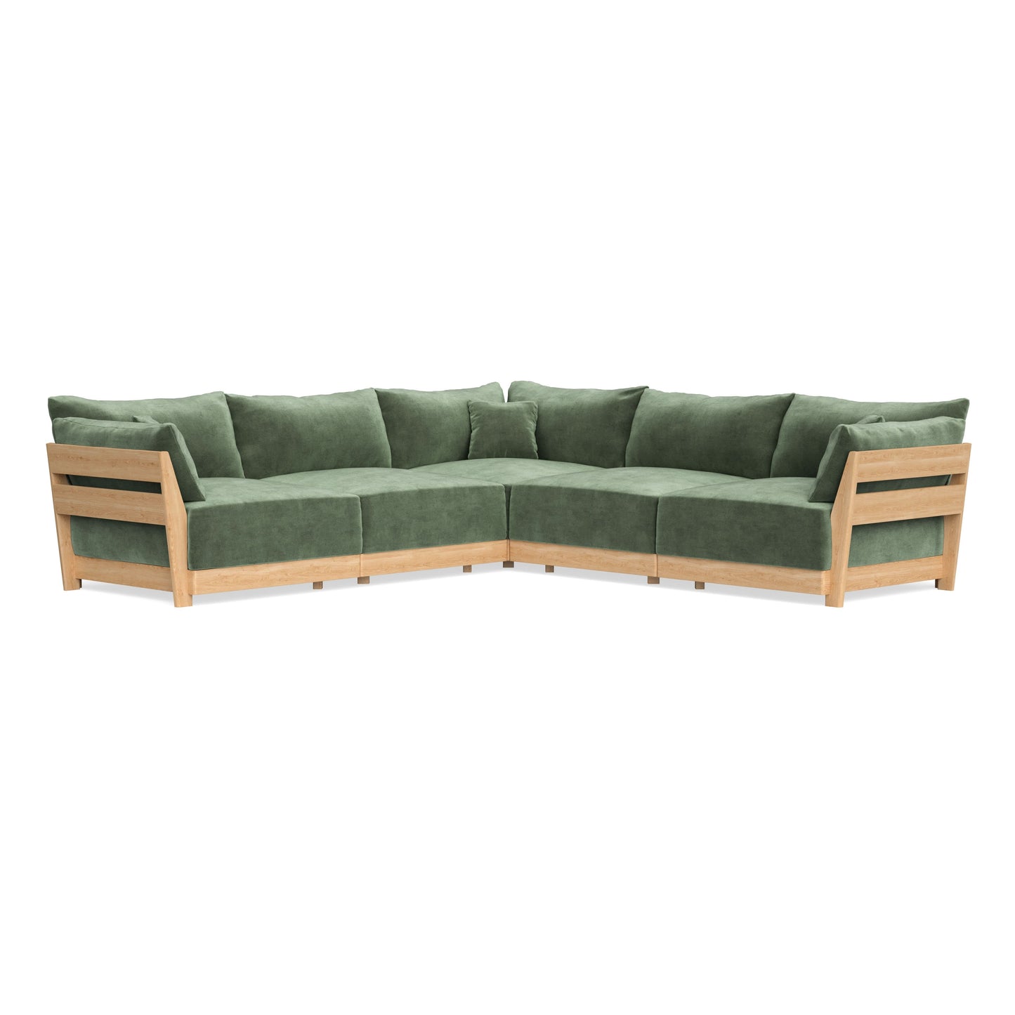 Slipcover Only - Modular Bondi 5-Seater Corner Sectional in Rosemary