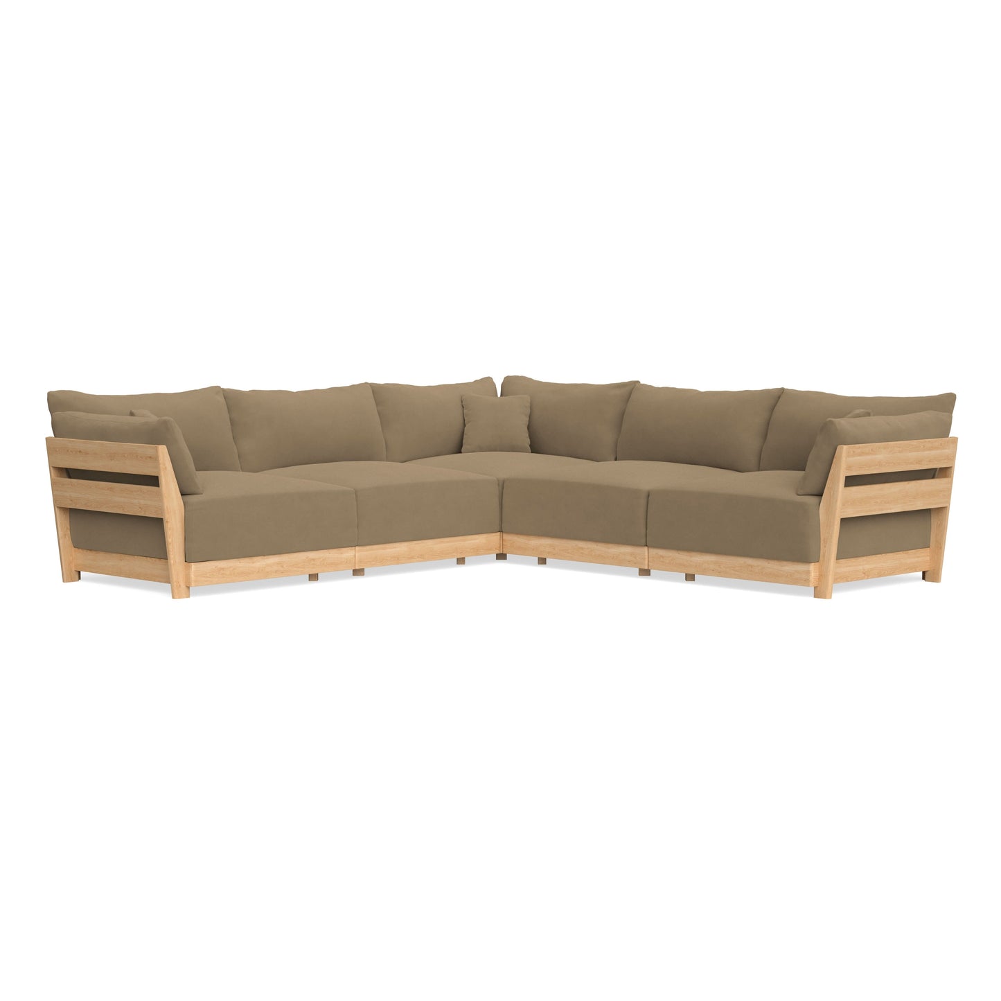 Slipcover Only - Modular Bondi 5-Seater Corner Sectional in Macchiato
