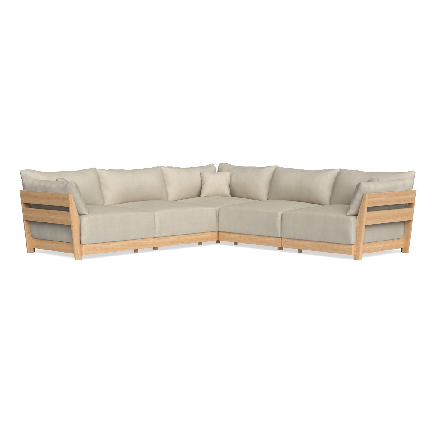 Slipcover Only - Modular Bondi 5-Seater Corner Sectional in Almond