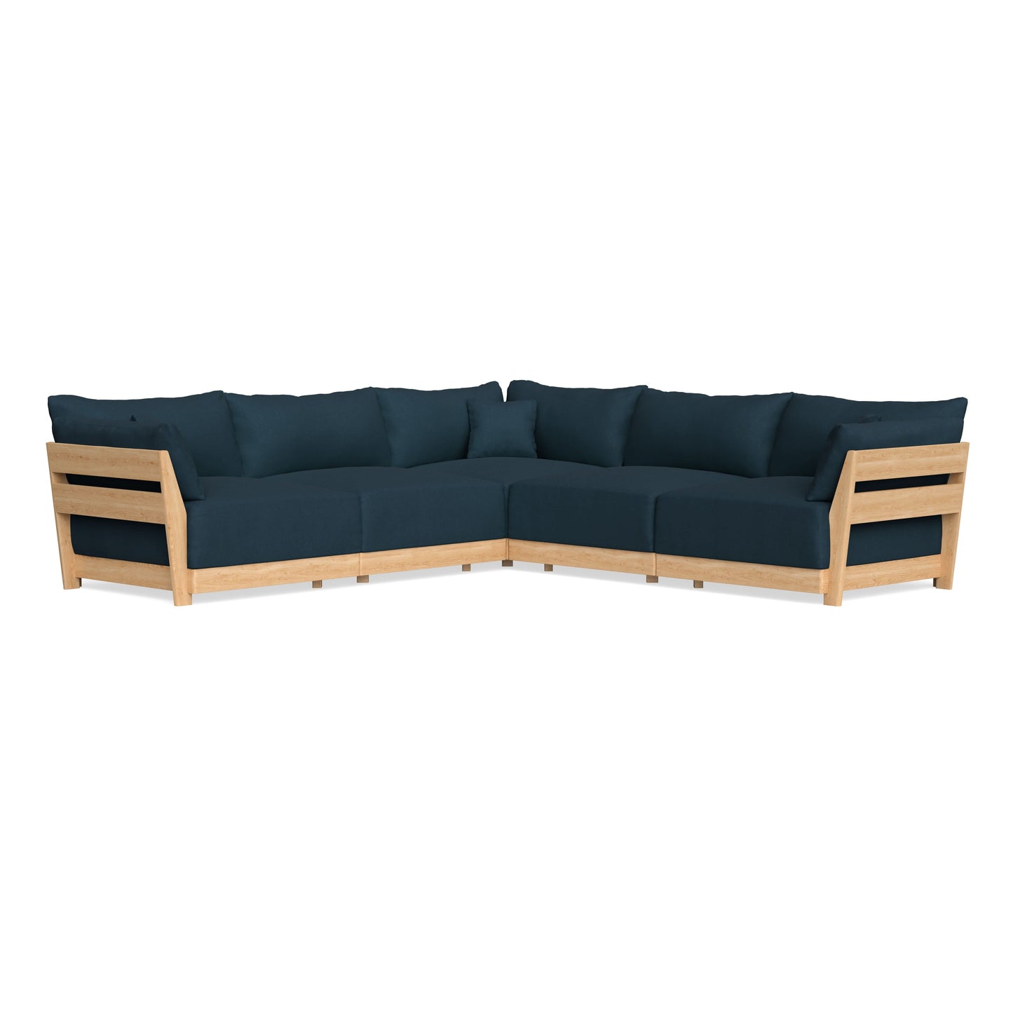 Slipcover Only - Modular Bondi 5-Seater Corner Sectional in Navy Blue