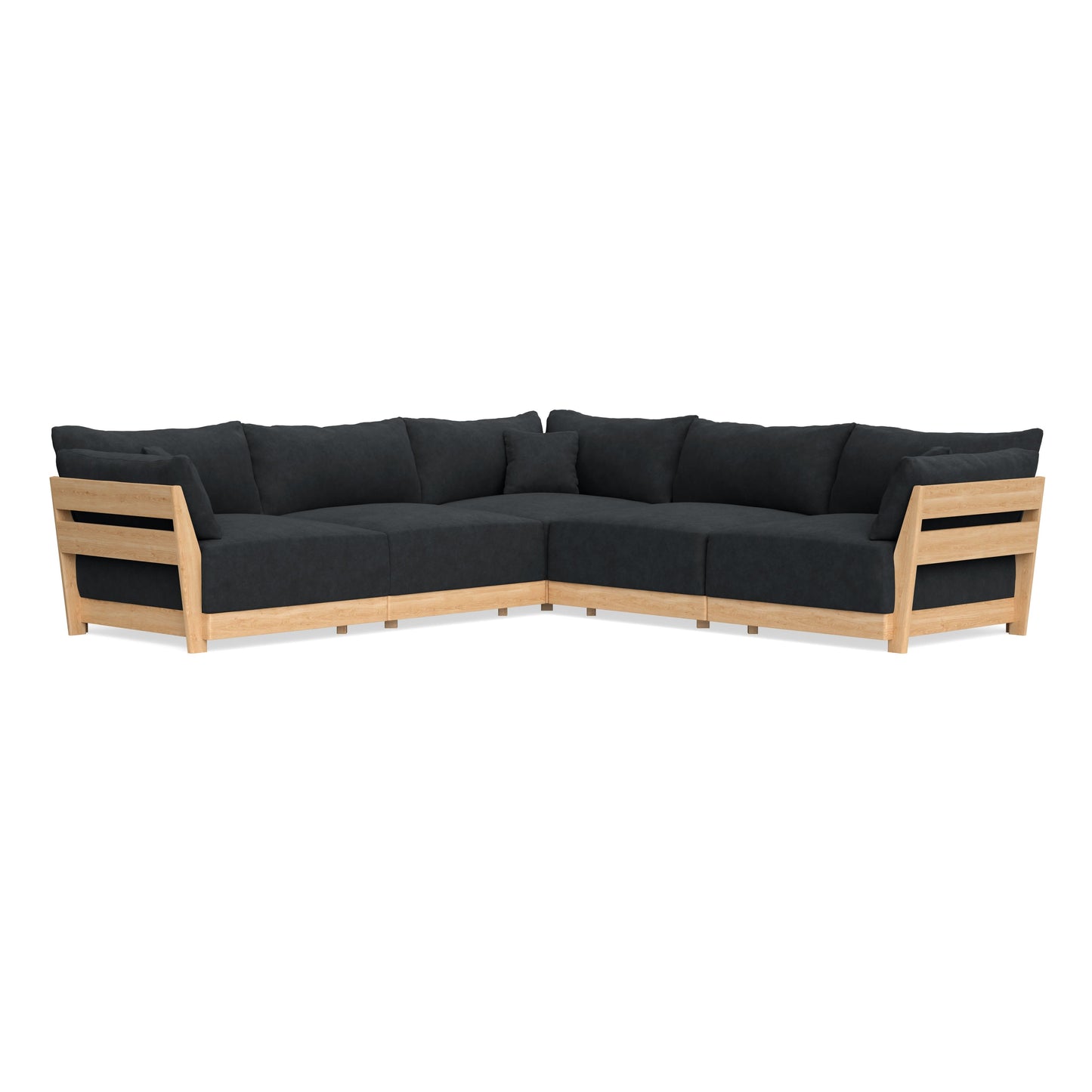 Slipcover Only - Modular Bondi 5-Seater Corner Sectional in Coal