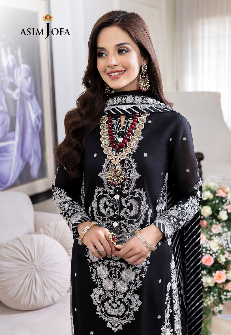 AJJM-01 EMBROIDERED PAPER COTTON 3 PCS