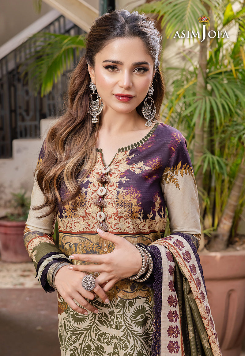 AJRW-12 EMBROIDERED 3 PCS