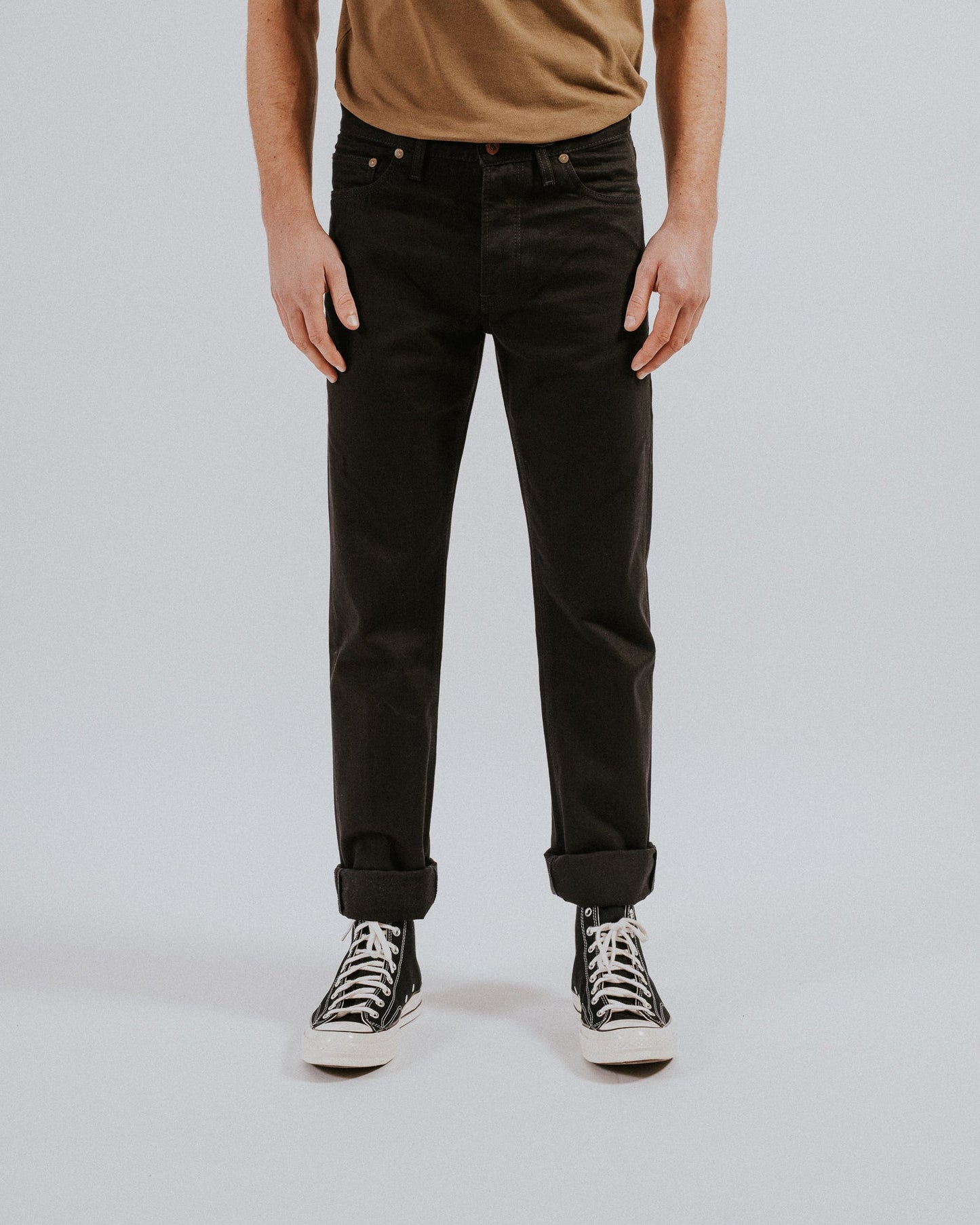 The Hack@ - Washed Black Denim