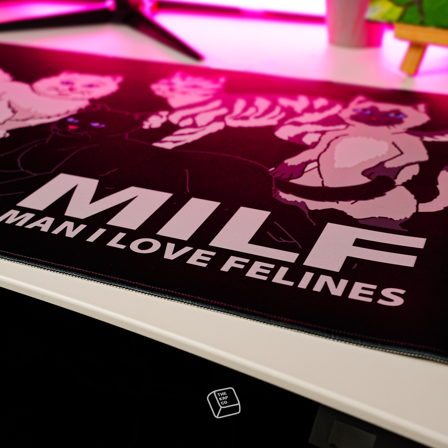 Man I Love Felines Deskmat (Asst)