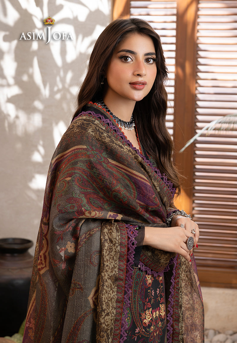 AJRW-27 PRINTED PREMIUM WINTER COTTON 3 PCS