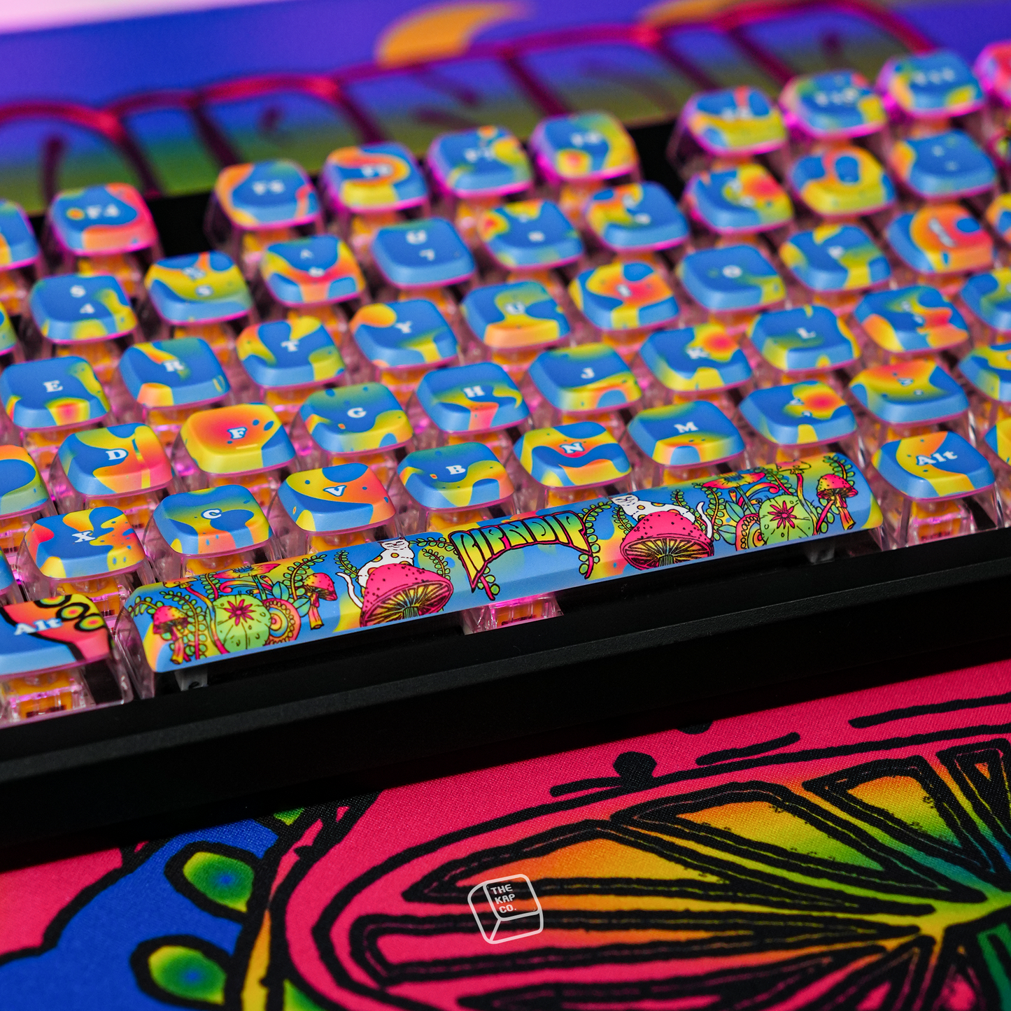 Psychedelic Keyboard Set (Asst)