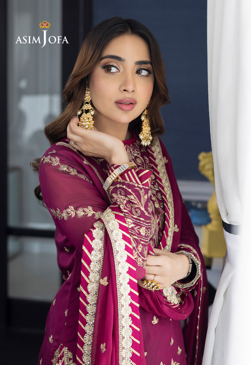AJJM-02 EMBROIDERED PAPER COTTON 3 PCS