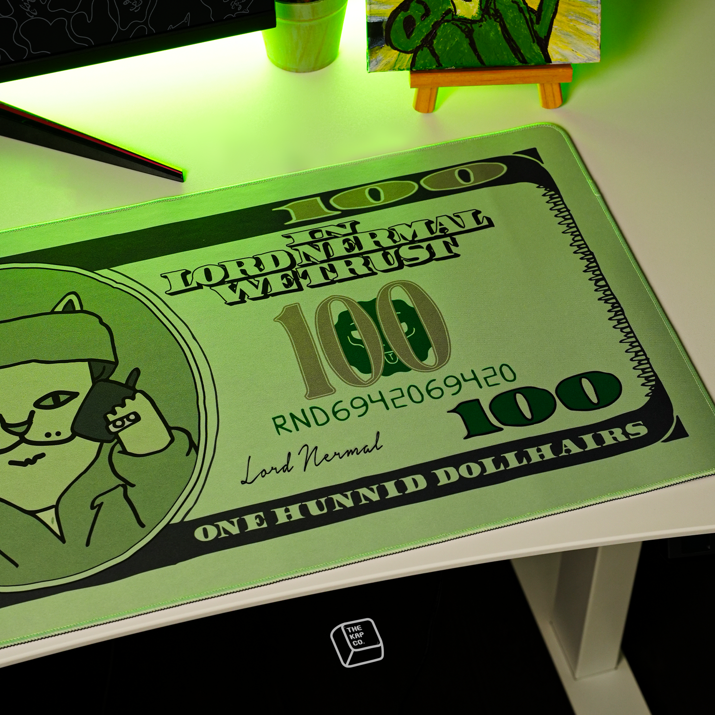 Moneybag Deskmat (Asst)