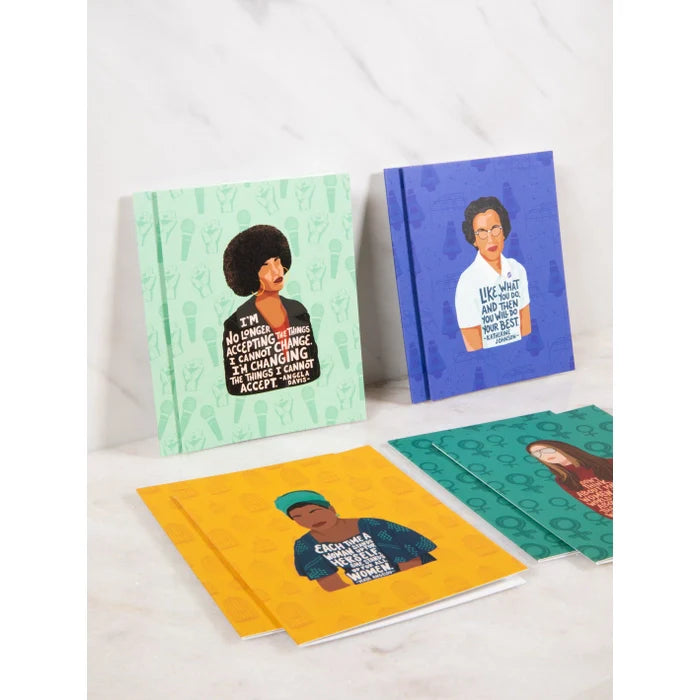 Feminist Illustrated Quotes Notecard Set