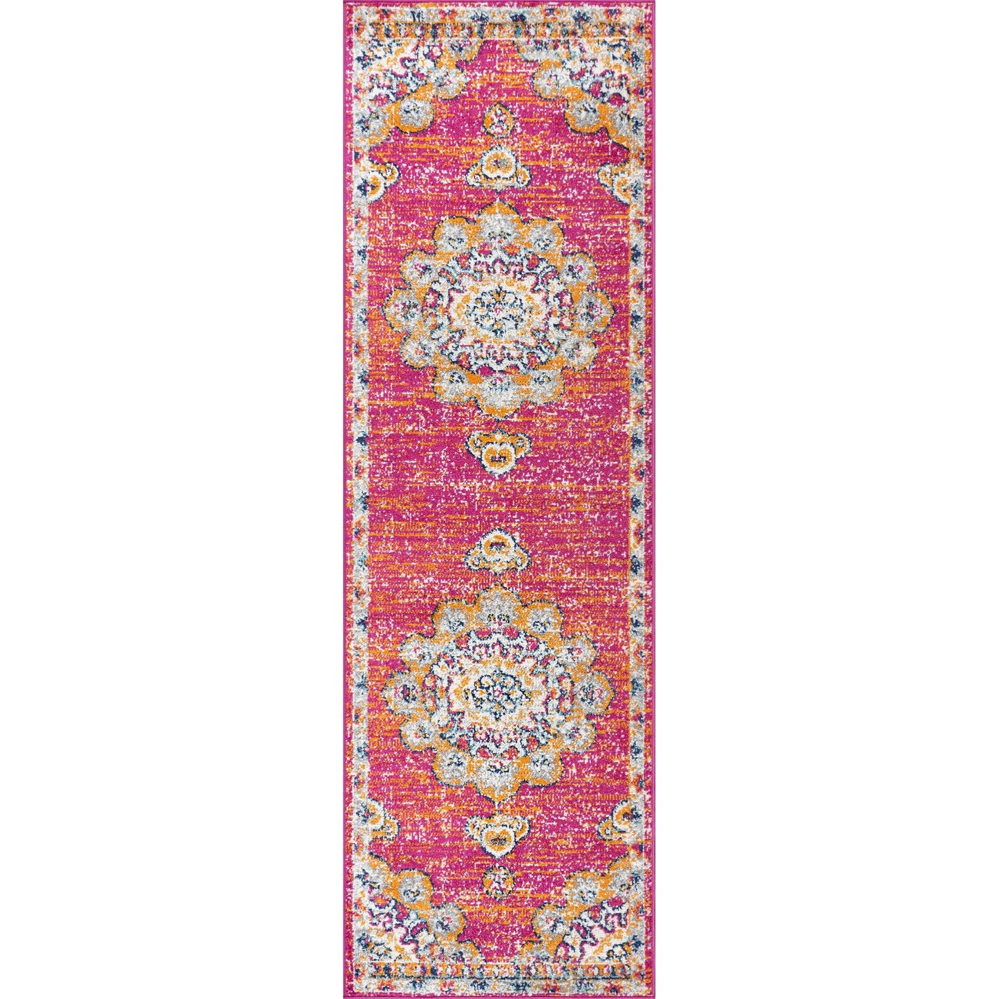 Bohemian FLAIR Boho Vintage Medallion Area Rug