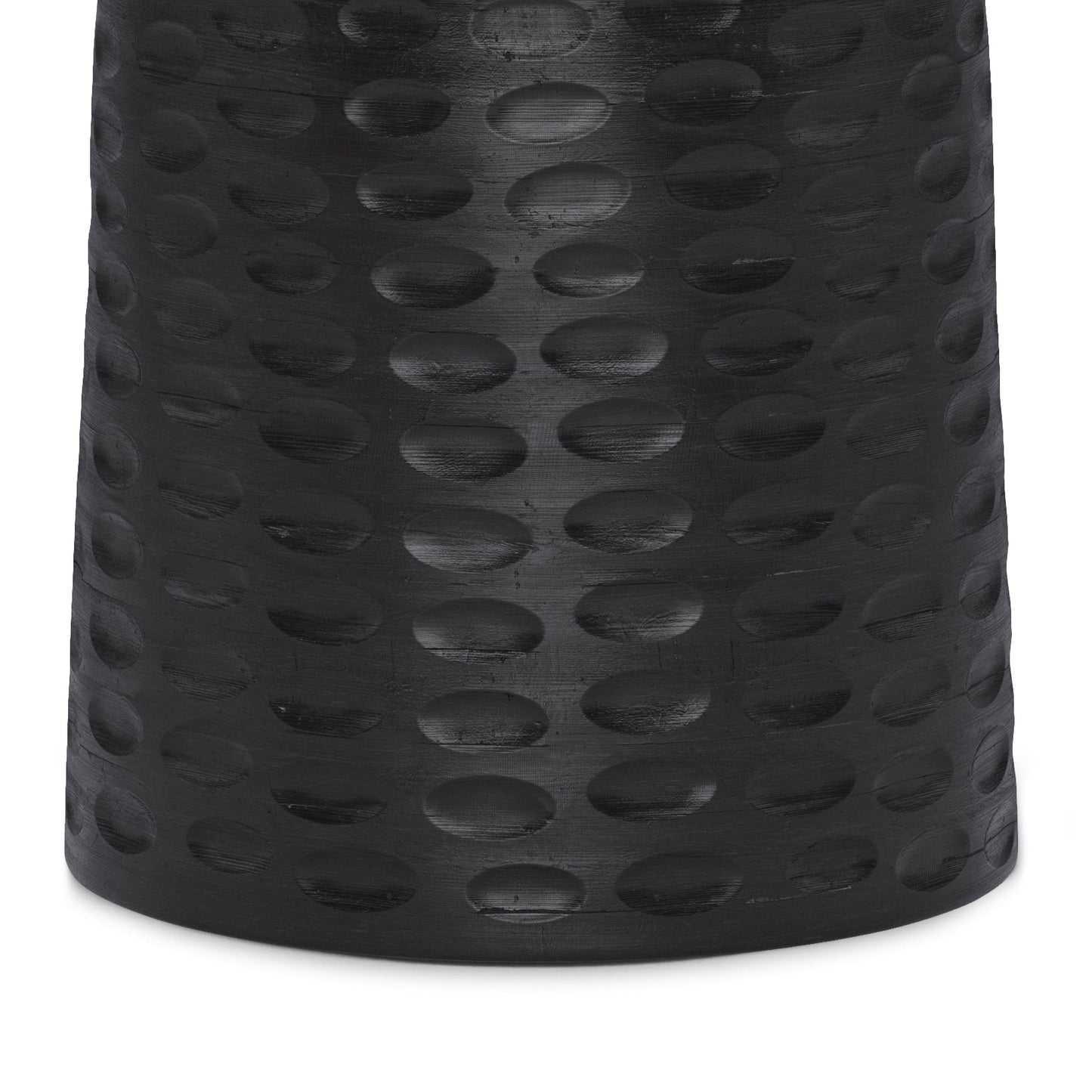 Centum Wooden Accent Table with Sleek Sculptural Design