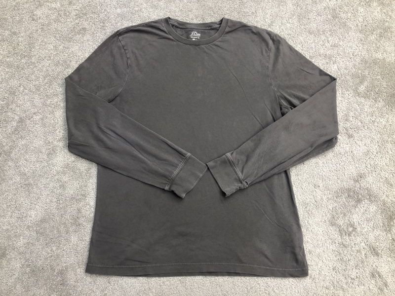 J Crew Shirts Mens Large Gray Broken In Kait Goods Slim Fit Crew Neck Tee Casual