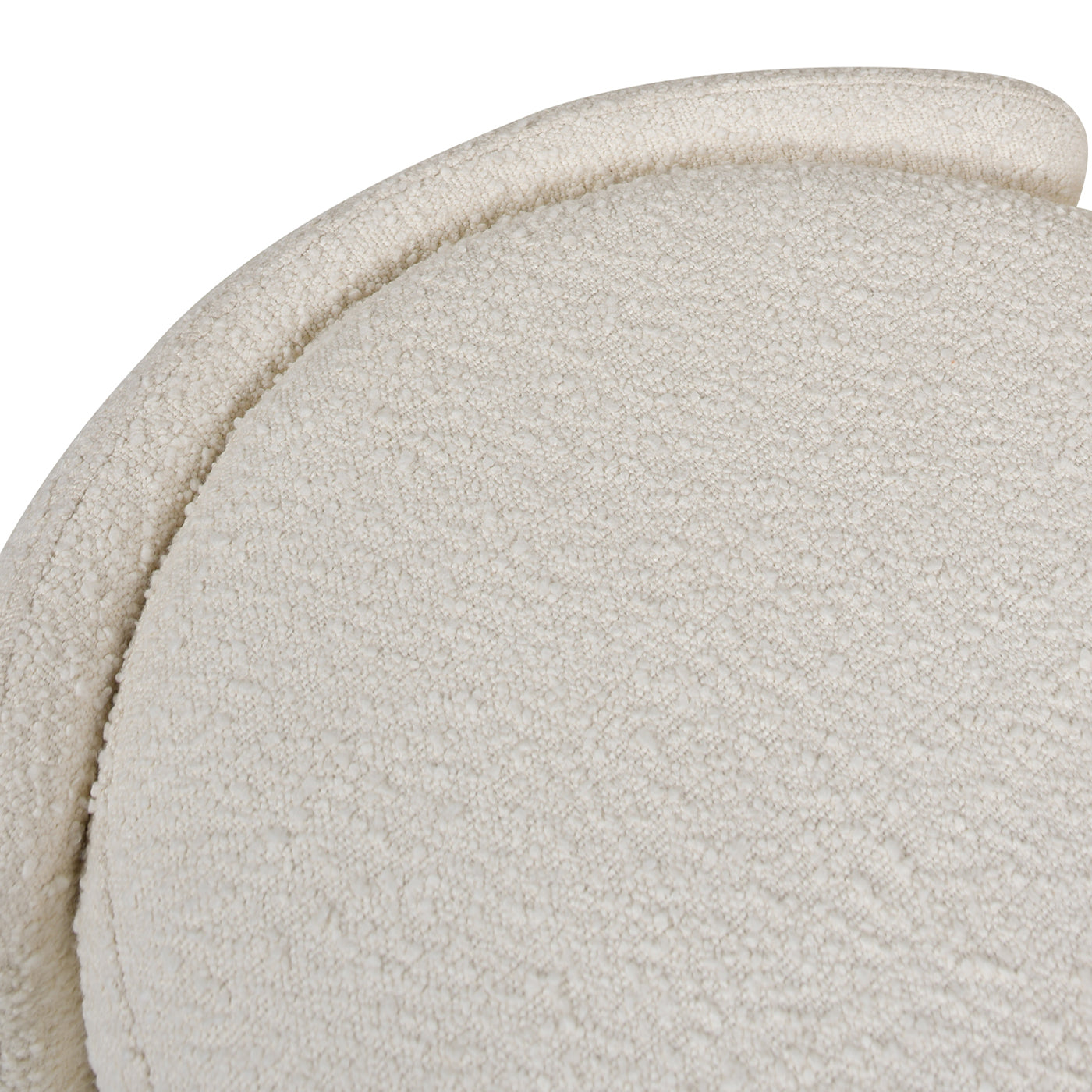 Oval Lid-Up Upholstered Storage Bench with 3 Compartments