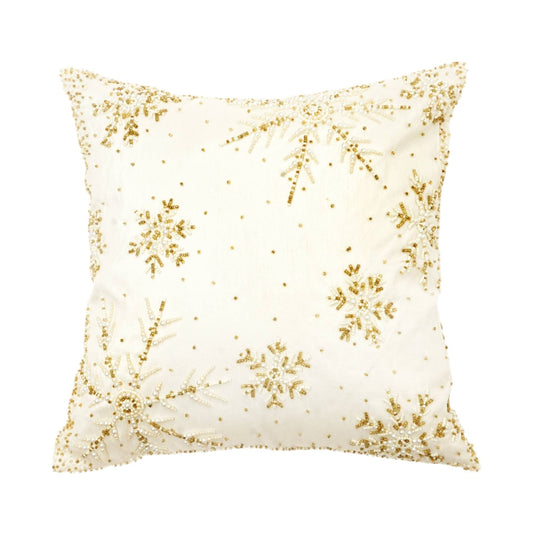 Festive Bead Work Cushion