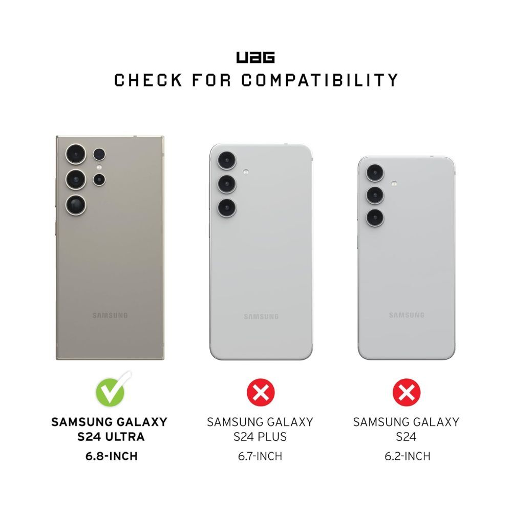UAG Pathfinder Magnet for Samsung S24 Ultra (Olive)