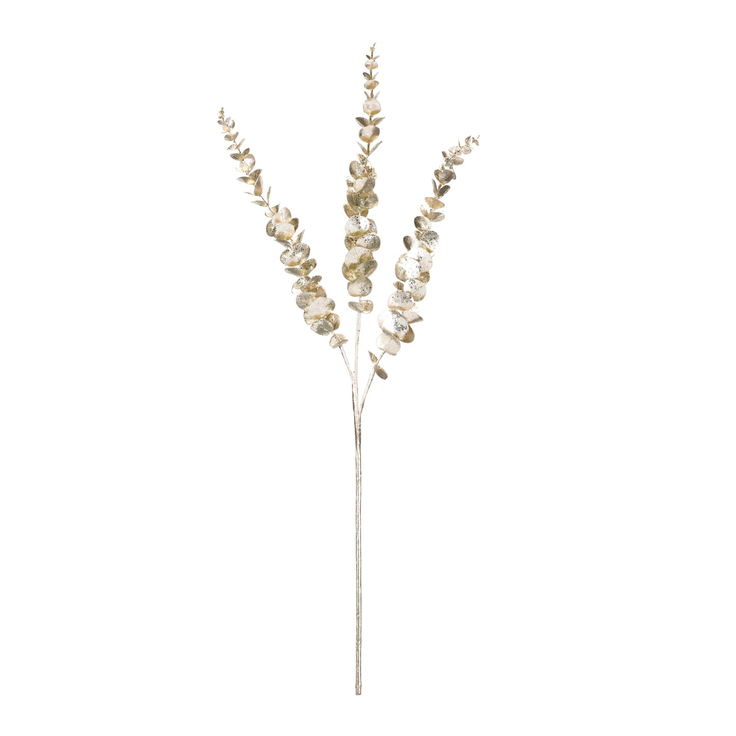 Glittered Eucalyptus Spray, Set of 6