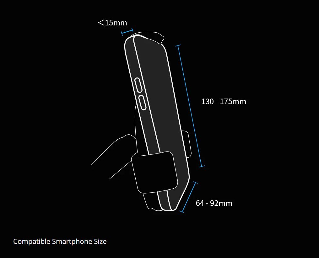 PGYTECH Smartphone Handlebar Mount