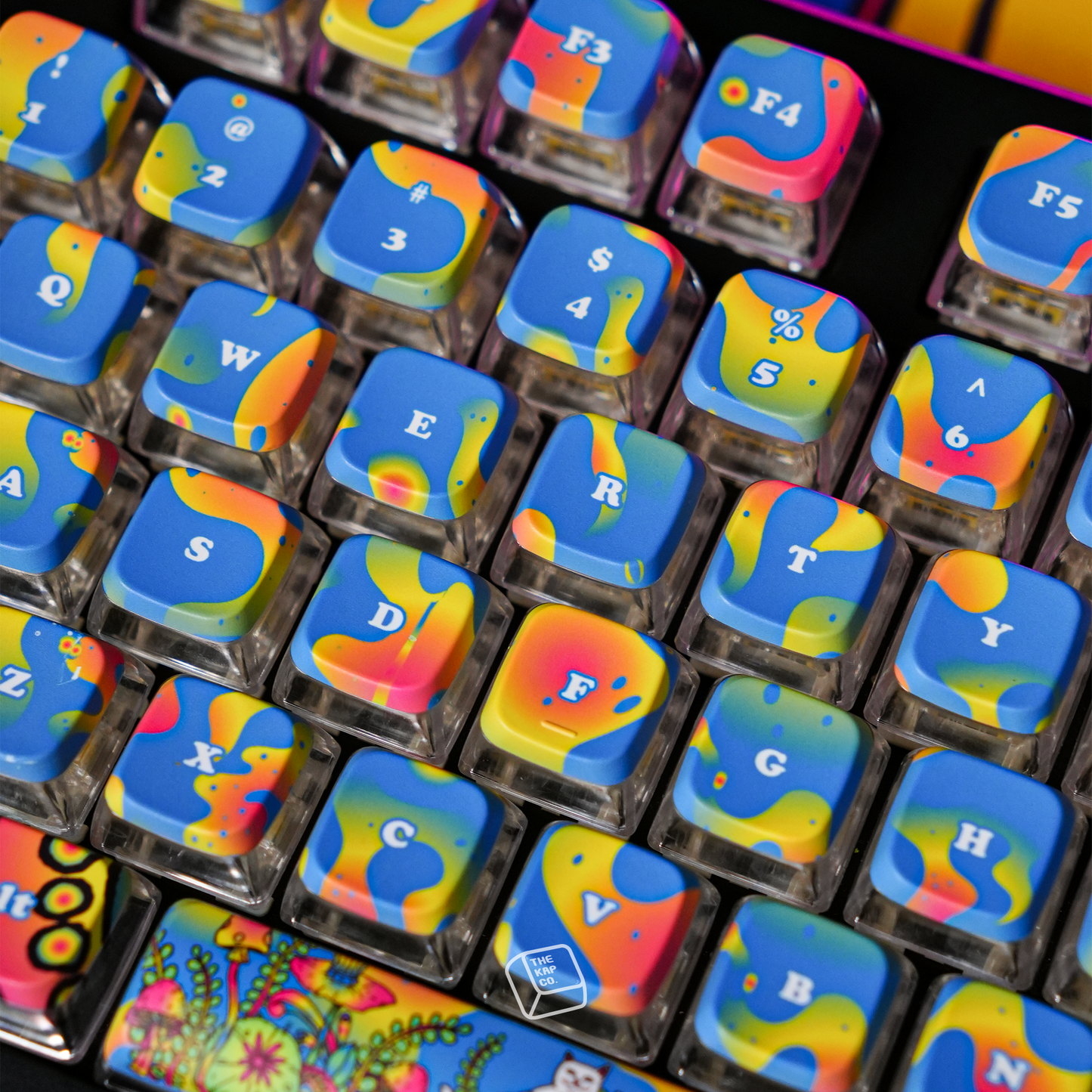 Psychedelic Keyboard Set (Asst)