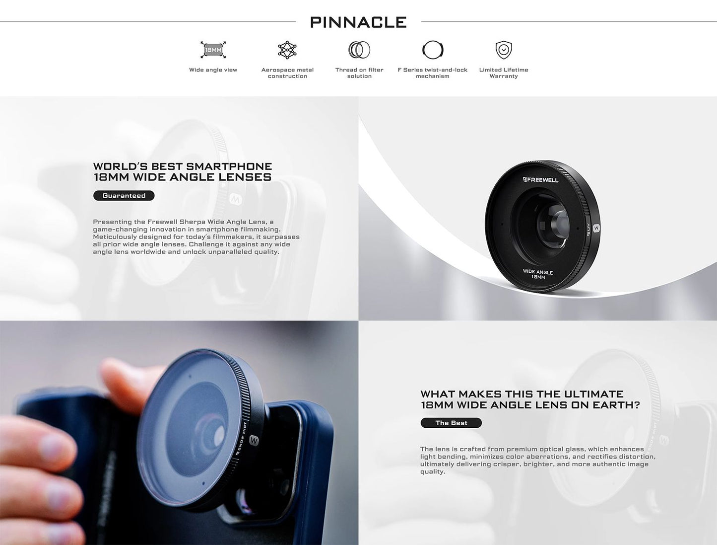 Freewell Sherpa 18mm Wide Angle Lens
