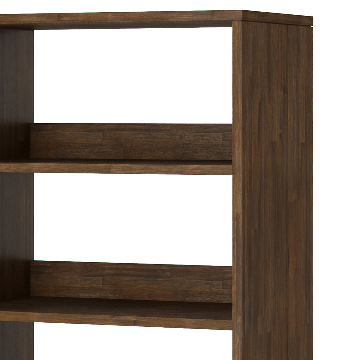 4-Shelf Bookcase with 1 Drawer and Hairpin Legs