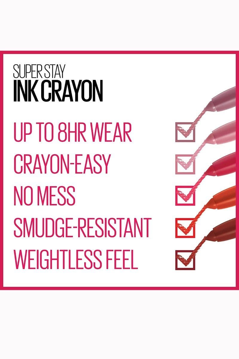 SuperStay Ink Crayon Lipstick - 50 Own Your Empire
