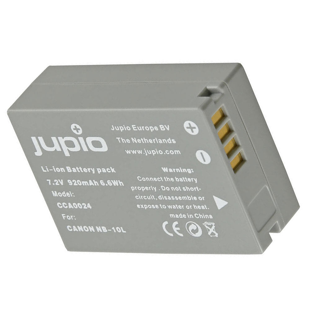 Jupio Li-Ion 7.2V 920mAh Rechargeable Battery For Canon NB-10L Camera