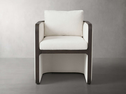 Dempsey Dining Arm Chair in Ebony