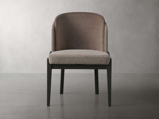 Mena Dining Chair in Vesuvio Black