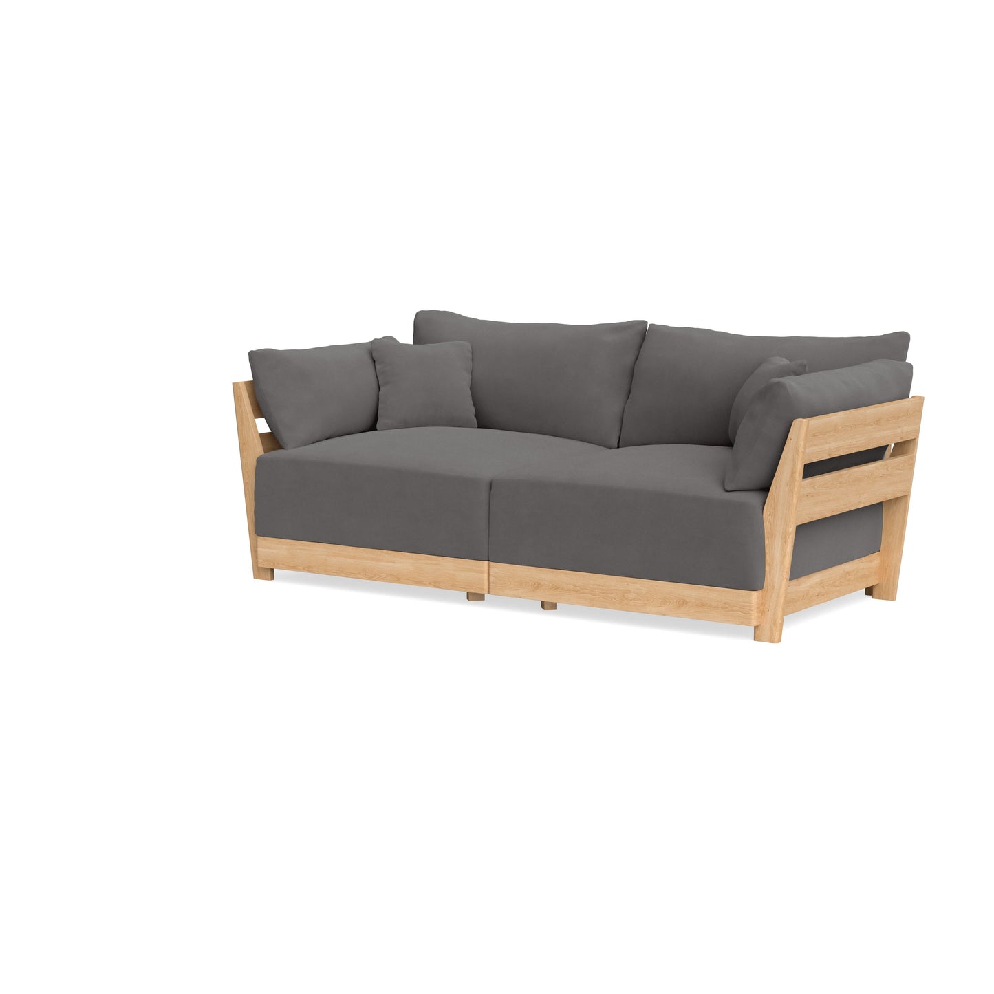 Slipcover Only - Modular Bondi 2-Seater Sofa in Burnt Ember