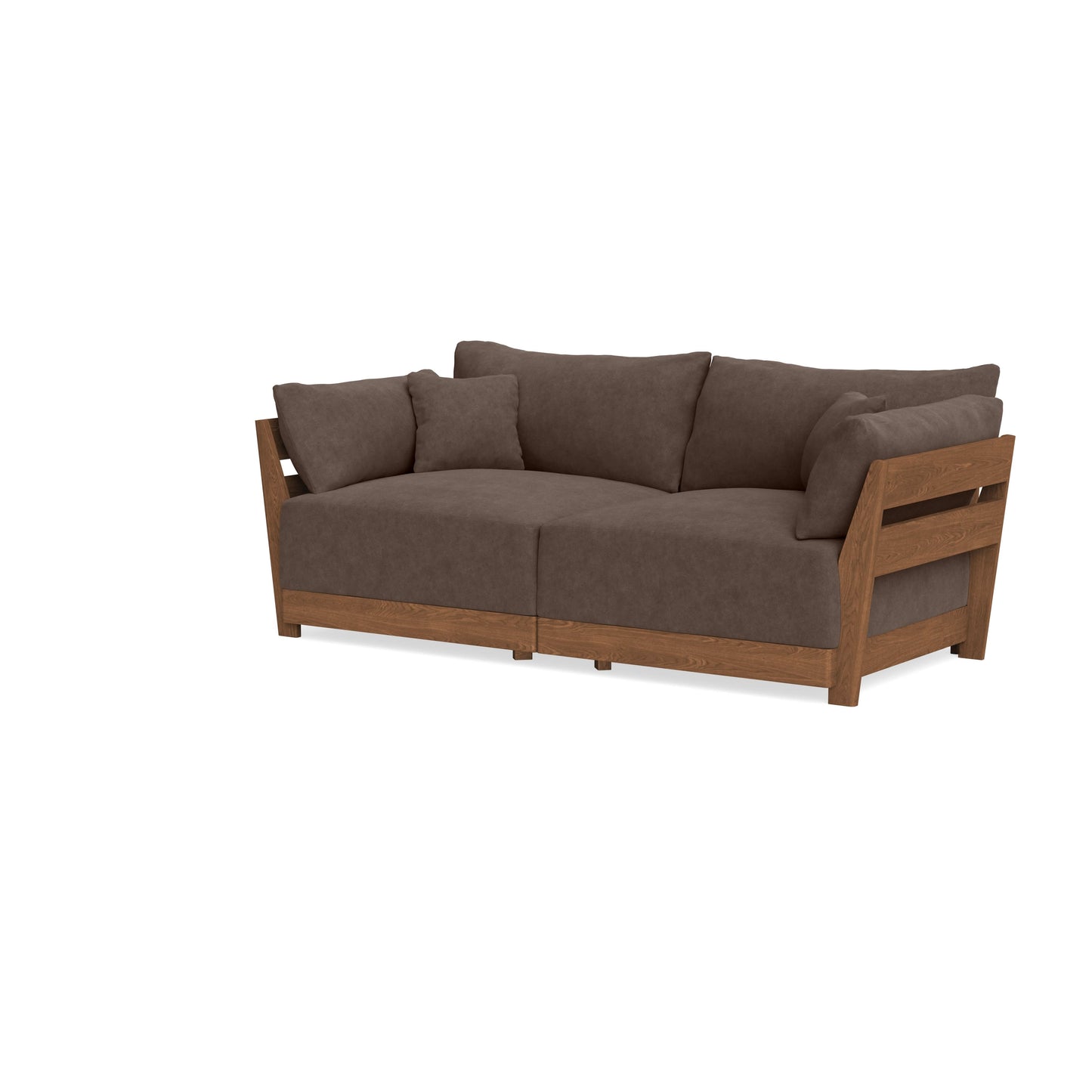 Modular Bondi Espresso 2-Seater Sofa in Chocolate | Classic Blend