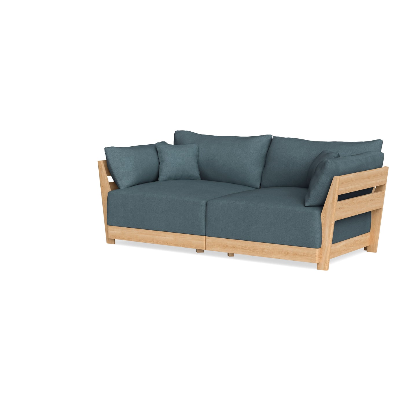 Slipcover Only - Modular Bondi 2-Seater Sofa in Slate Blue