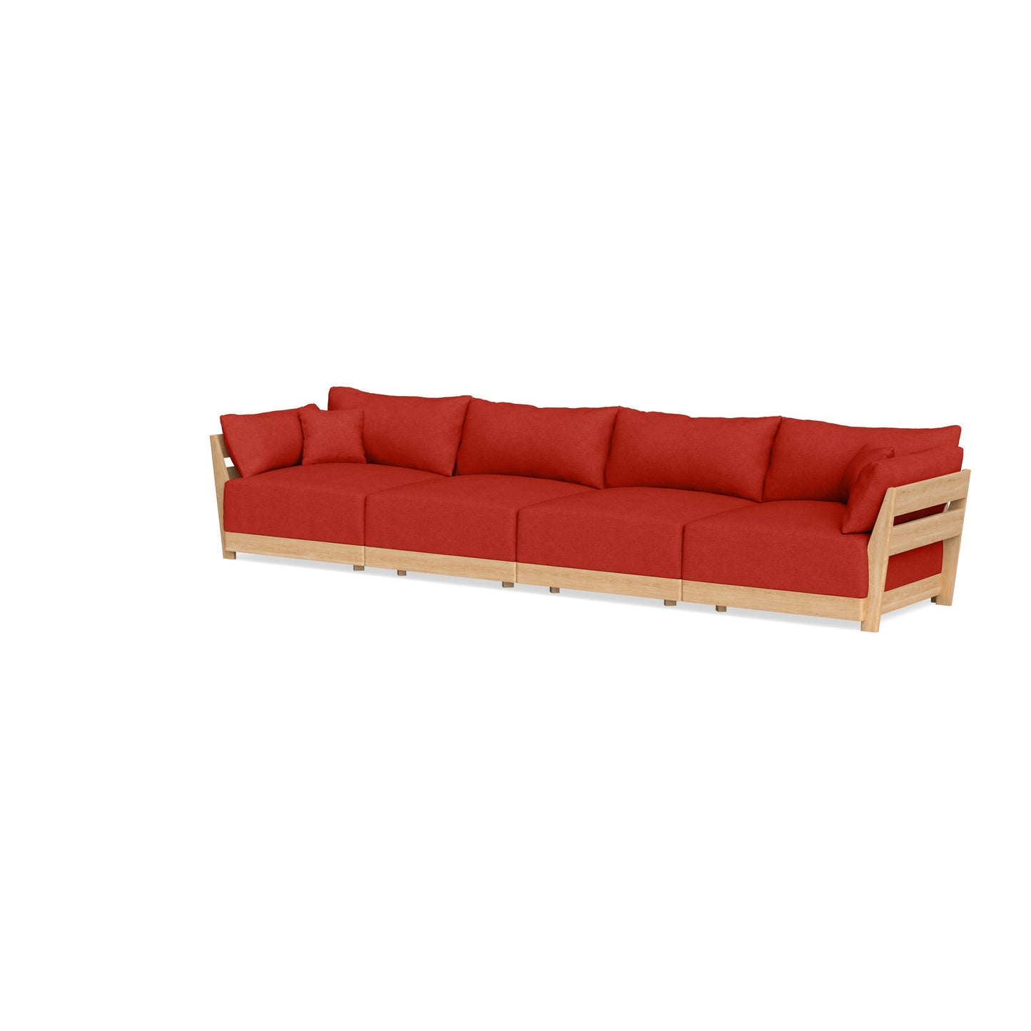 Slipcover Only - Modular Bondi 4-Seater Sofa in Cayenne