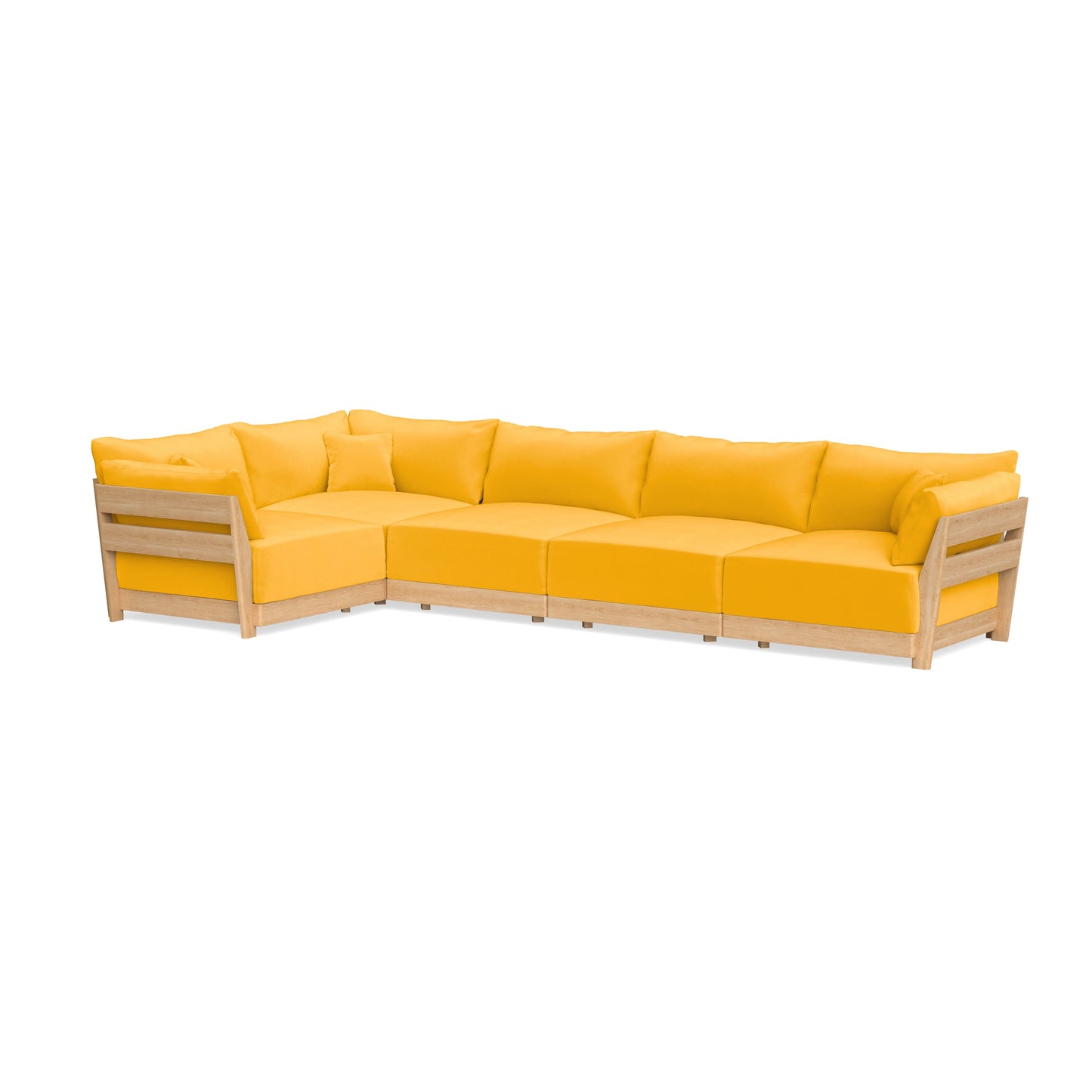 Slipcover Only - Modular Bondi 5-Seater L-Sectional in Marigold