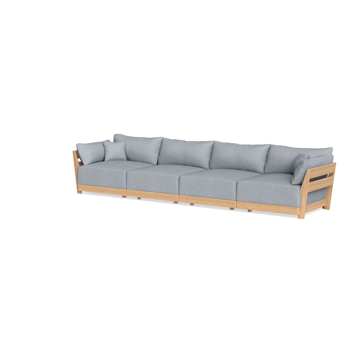 Slipcover Only - Modular Bondi 4-Seater Sofa in Ash