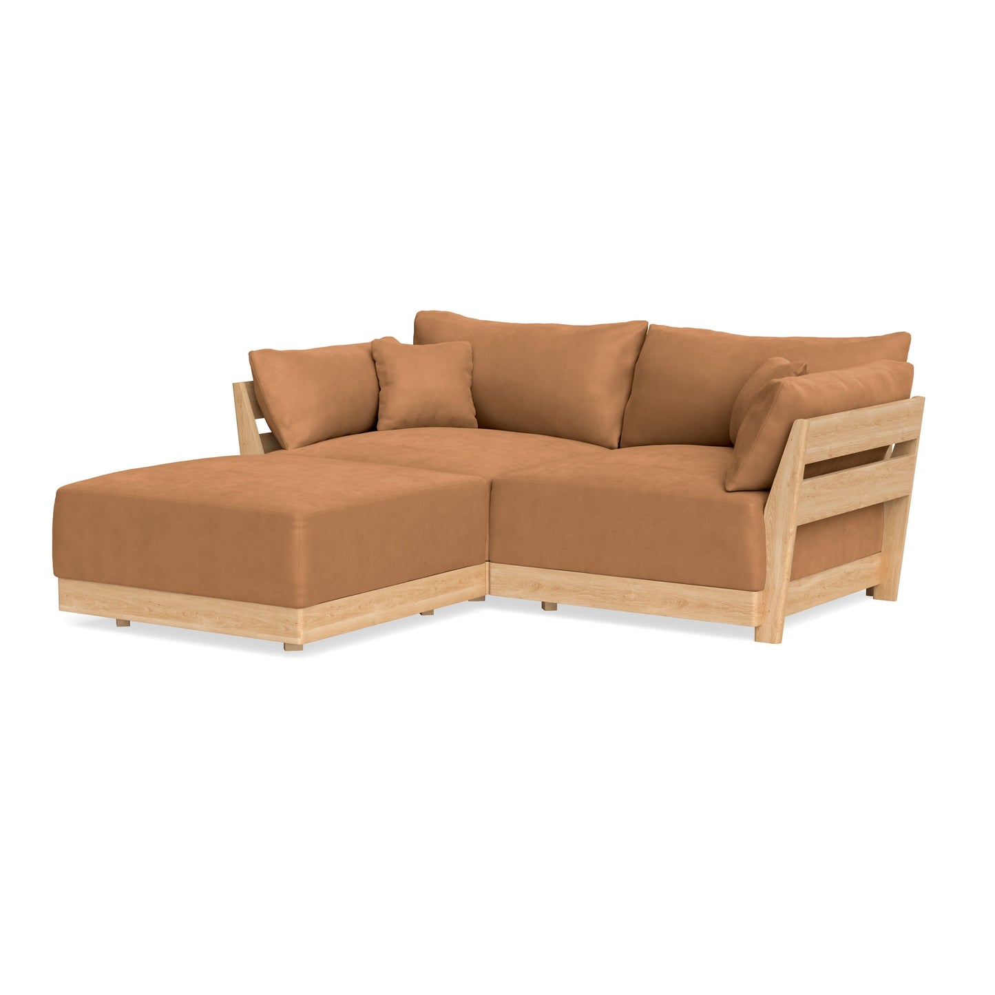 Slipcover Only - Modular Bondi 2-Seater Sectional in Cheddar