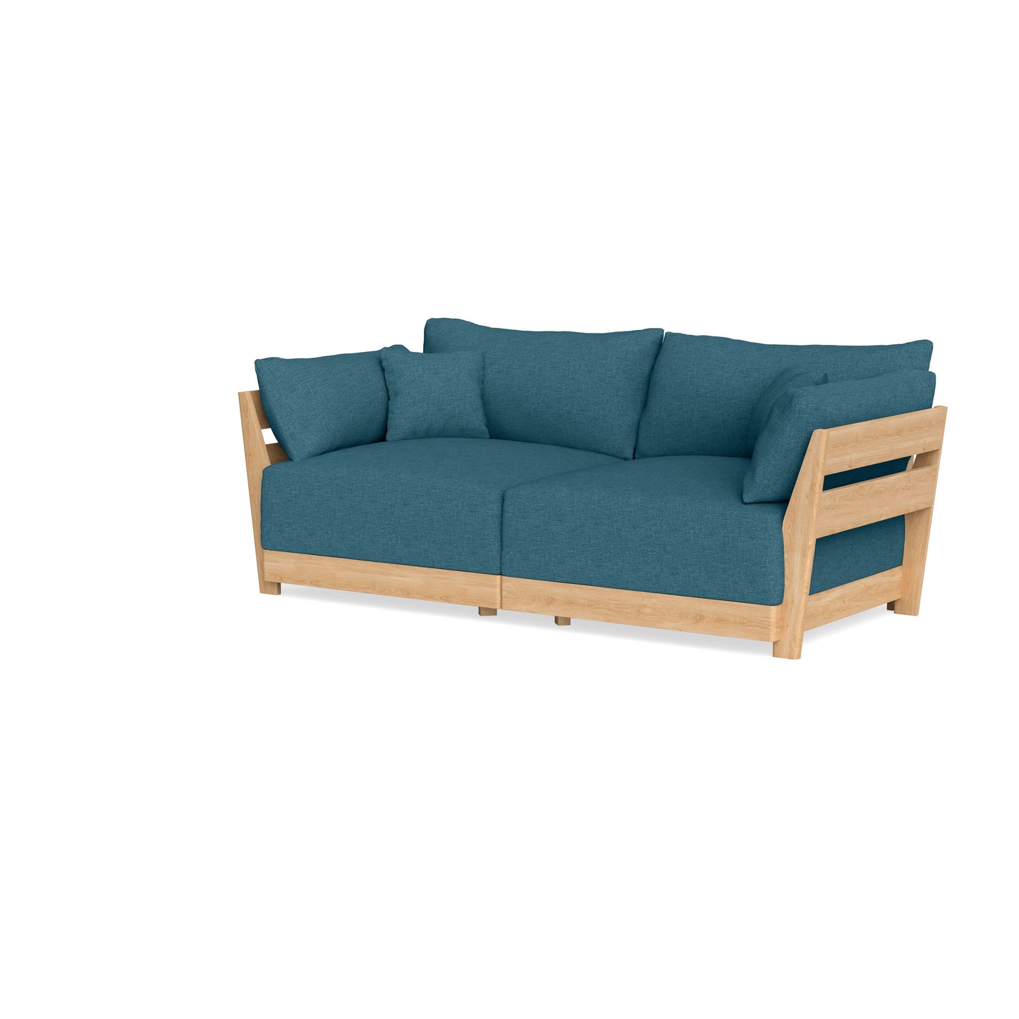 Slipcover Only - Modular Bondi 2-Seater Sofa in Aegean Blue