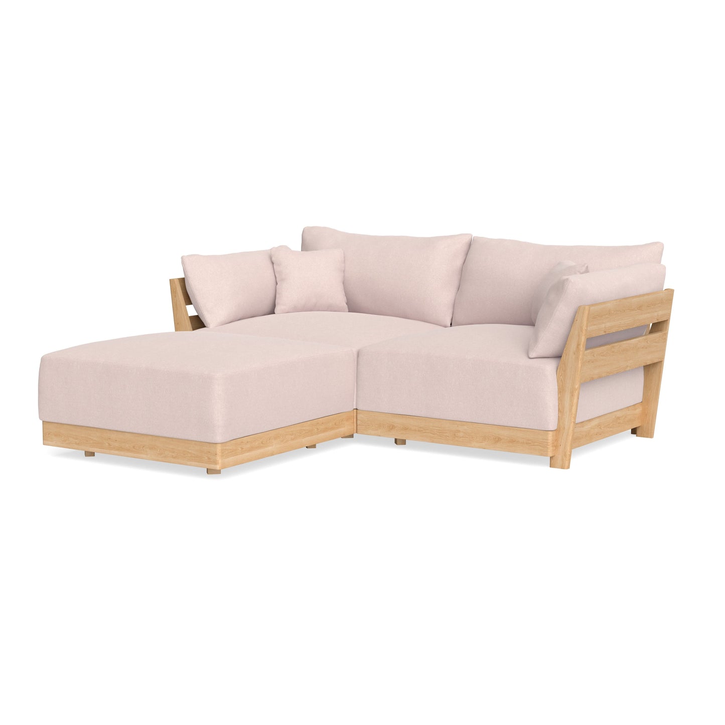 Slipcover Only - Modular Bondi 2-Seater Sectional in Peony