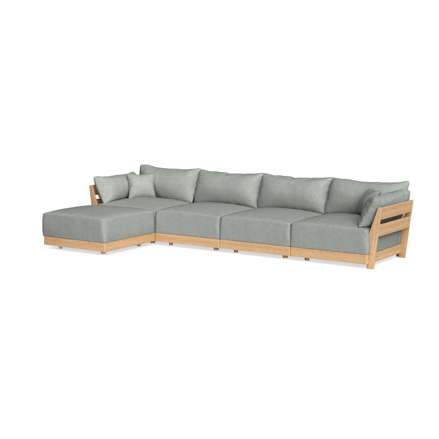 Slipcover Only - Modular Bondi 4-Seater Sectional in Spa