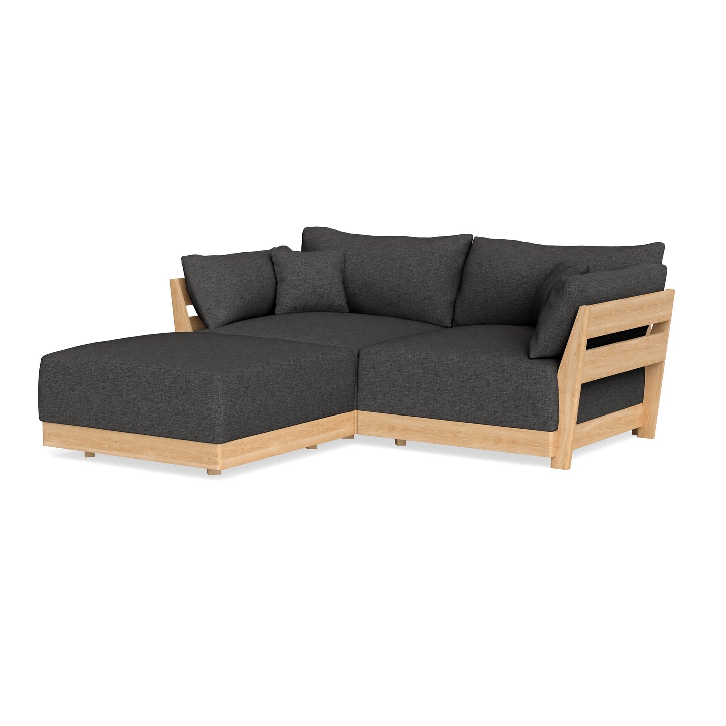 Slipcover Only - Modular Bondi 2-Seater Sectional in Graphite
