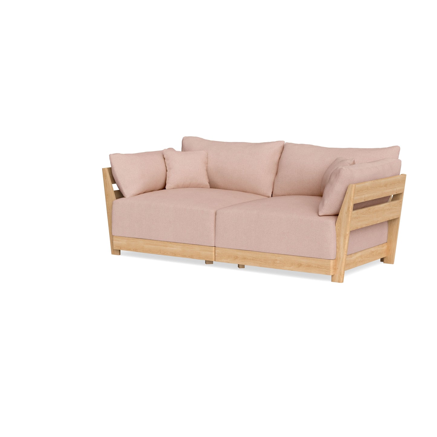 Slipcover Only - Modular Bondi 2-Seater Sofa in Rose Quartz