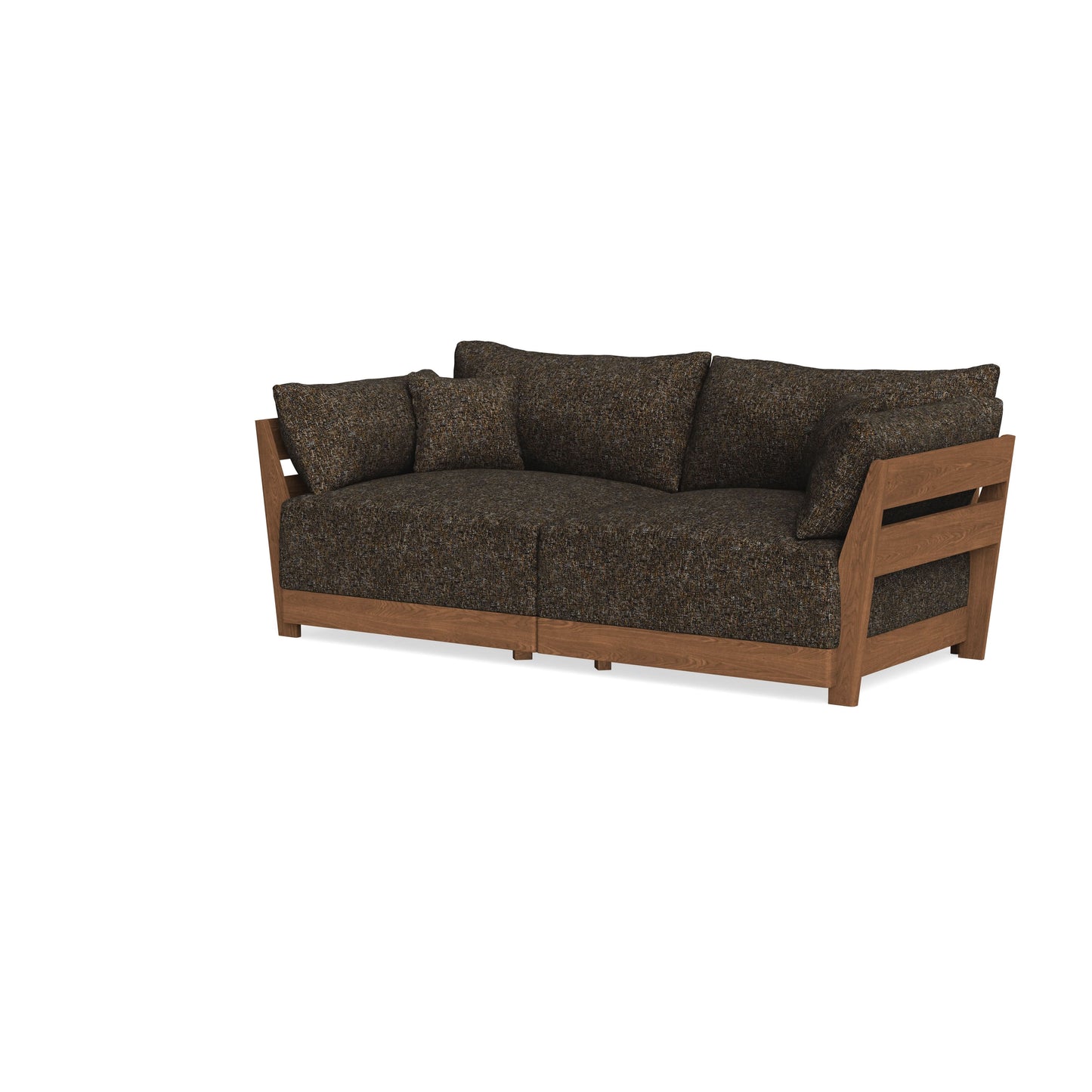 Modular Bondi Espresso 2-Seater Sofa in Phantom | Classic Blend
