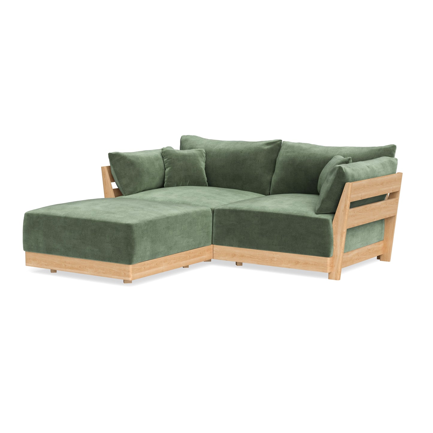 Slipcover Only - Modular Bondi 2-Seater Sectional in Rosemary