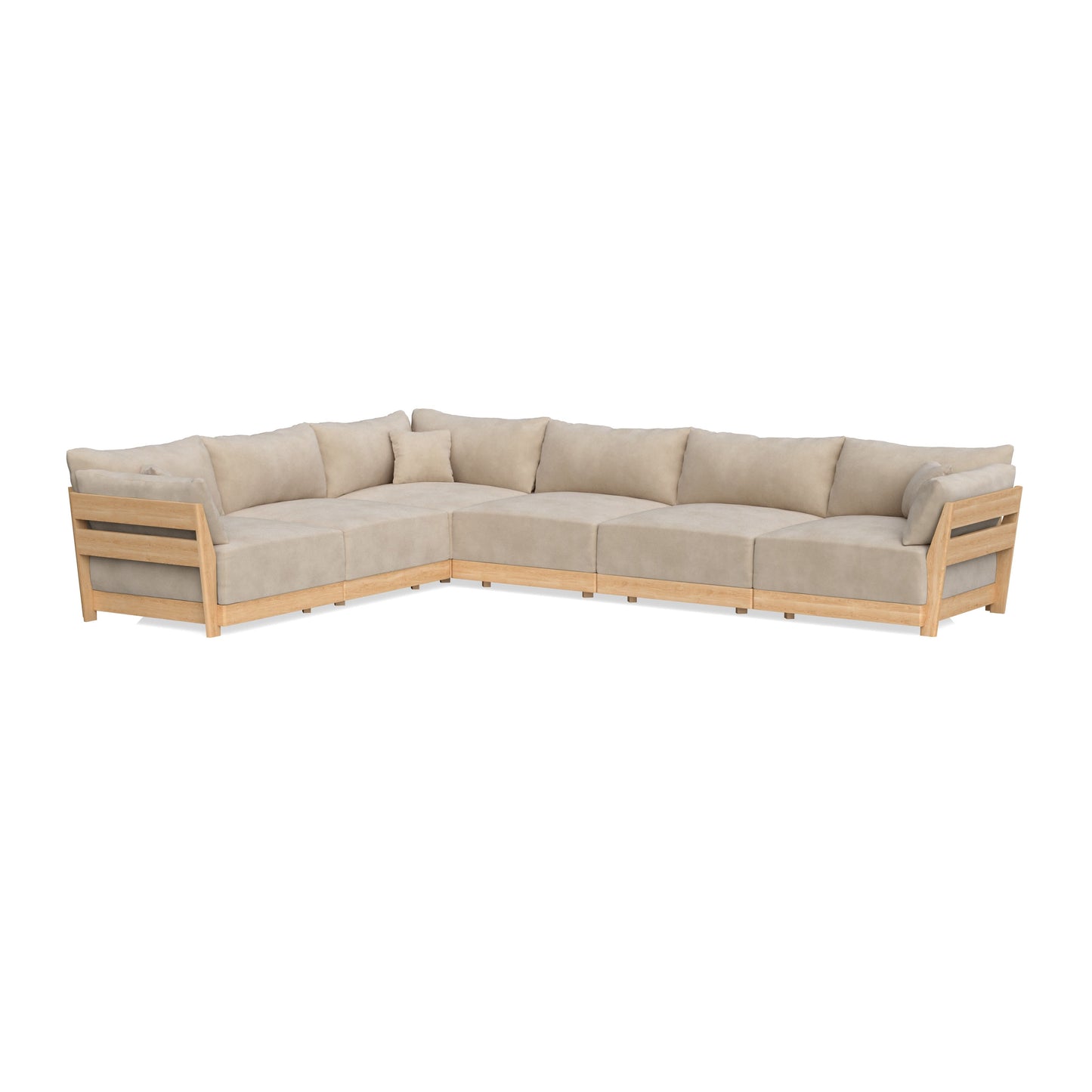 Slipcover Only - Modular Bondi 6-Seater Corner Sectional in Oyster