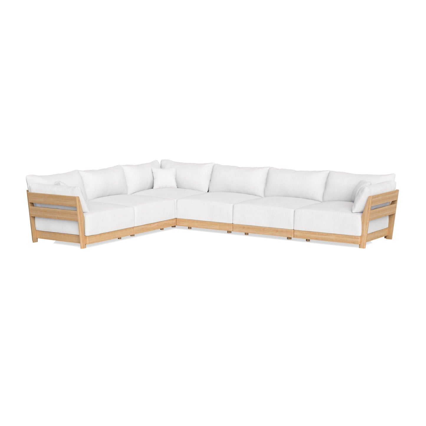 Slipcover Only - Modular Bondi 6-Seater Corner Sectional in Snow