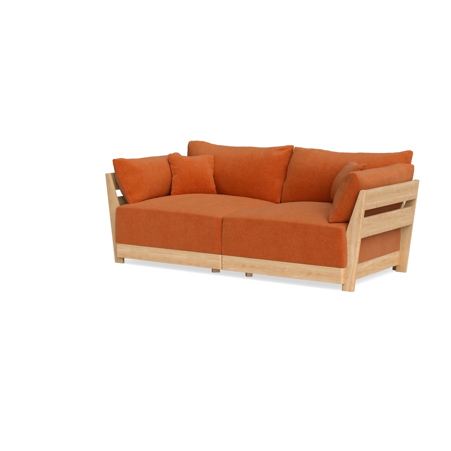 Slipcover Only - Modular Bondi 2-Seater Sofa in Terracotta