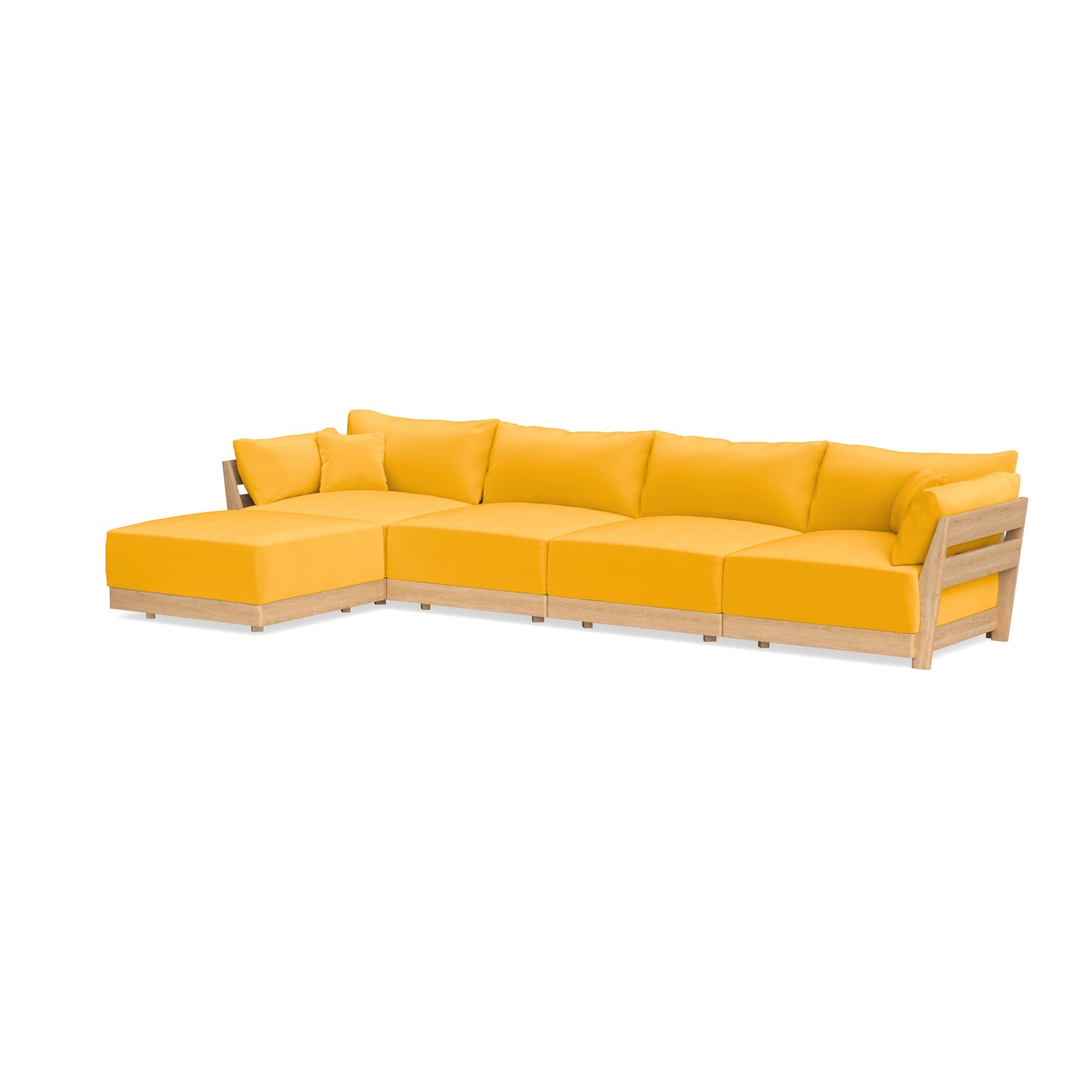 Slipcover Only - Modular Bondi 4-Seater Sectional in Marigold